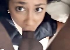 Ariana Aimes Ebony MILF Blowjob