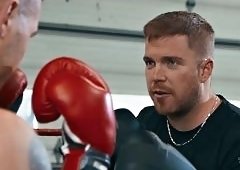 Rana Katana Derails Derek Kage in the Ring with Sloppy Blowjob and Brutal Rough Anal Pounding
