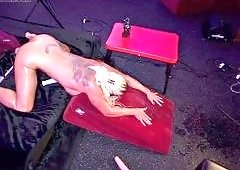 Hotnflorida07s Big-Clits Shemale Holes Wrecked by Double Dildo on Wet Night