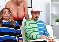 Busty Stepmoms Lesbian Dom