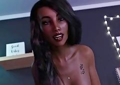 Dude pounds big-butt camille hardcore before her friend joins the party for intense threesome pounding and anal creamp