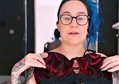 Chubby British MILF Elizabeth Hunny in Sexy SHEIN Lingerie Part 2