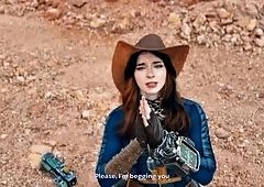 Brunette Cosplay Blowjob