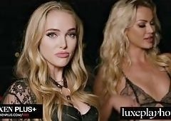 Athena Fleurs, Cherry Kiss And Hime Marie Lick Dripping Wet Pussies While Kissing In Hot