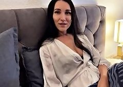 Busty Big Booty Stepmom Fucked Hard and Throat Overflowing with Cum