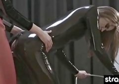 Busty Lesbian Straplez Cunnilingus