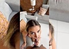 MalenaDoll, Stunning Latina Brunette with Massive Breasts, Teases Best Friend Before Fucking Him Hard