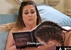 Stepmommy Cherie DeVille Devours Big-Butted PAWG Gia Derza in Demanding Girl-on-G