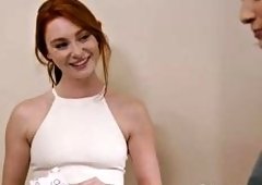 Lacy Lennons Steamy All-Girl Massage Session for Kristen Scott: Blonde Beauty Gets Facesat