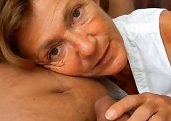 Matures Deep-Throat Blowjob