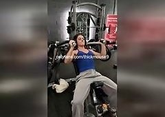 ThickMouse9s Oiled Muscle Pussy Slammed Hard Live