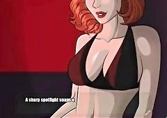 Xrgamer the busty vixen with massive tits takes brutal pounding from three beefy studs packing monster co