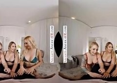 Three Stunning Stunners: Deanna Dare, Ivy Le Belle, And Paisley Porter, Seduce Lucky Employee
