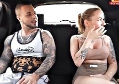 Big-Tits Blonde Kira Stones Public Blowjob Cowgirl Ride