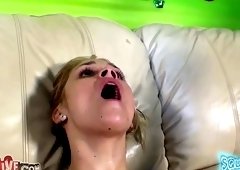 Blondie with big ass & boobs Sarah Vandella receives screwed missionary style
