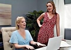 Charlotte Stokely Fucks Khloe Kingsley Hard
