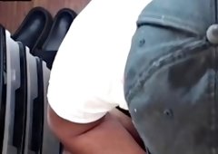Oral gloryhole dildo sucks boyfriend in homemade private video