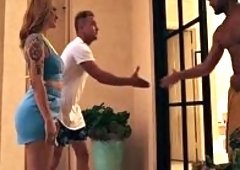 Alex Legend, James Angel, Damon Dice and Big-Titted Ryan Reid Pound Nicole Kitt, Nicole Doshi