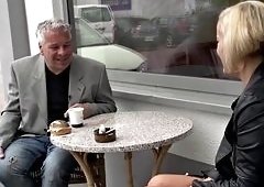 Leni 78 Blows Old Cock in Big Tits