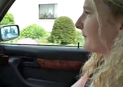 She wanted to hitchhike but ended up getting her pussy destroyed