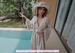 Pool Cleaner Pounds Lily Cutes Small Tits Hard