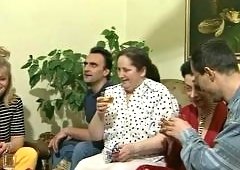 Thomas Stone Rams Candles in Mature Granny Pussies While They Suck Big Cock