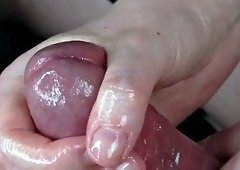 Pre-ejaculation Milking Instruction Video - Close Up on How to Delay and Ruin Orgasm - Main View