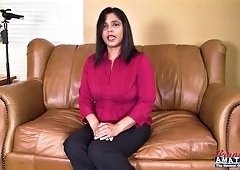 Hairy Busty Mature Rimjob Turns to Rough Anal Pounding