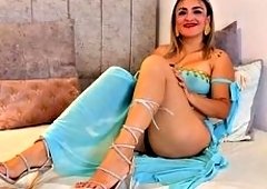 Teasing Milf in Strappy Heels